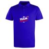 Coolchecker® studded polo Thumbnail